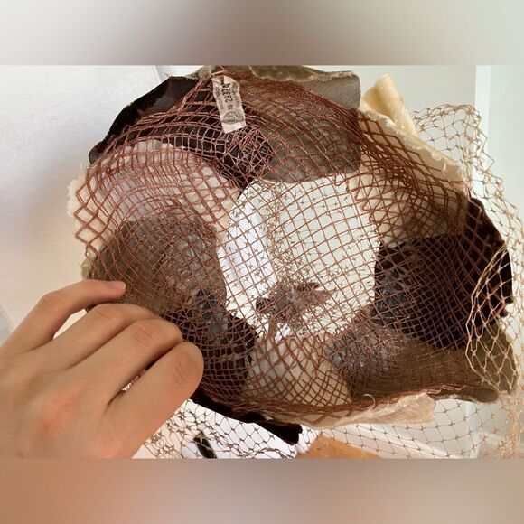 1950s Velvet Leafs Design Hat - Picture 6 of 8